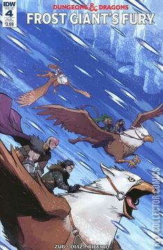 Variant Cover for Dungeons & Dragons: Frost Giant's Fury #4