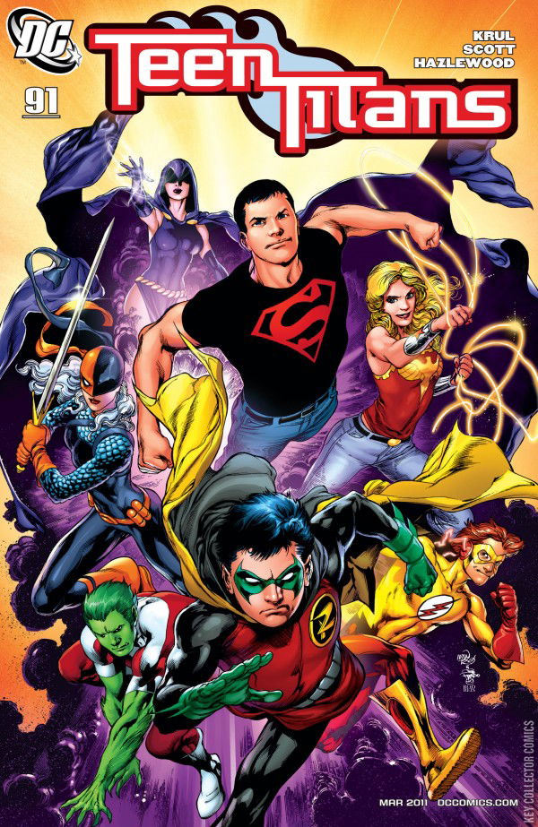 Cover art for Teen Titans #91 