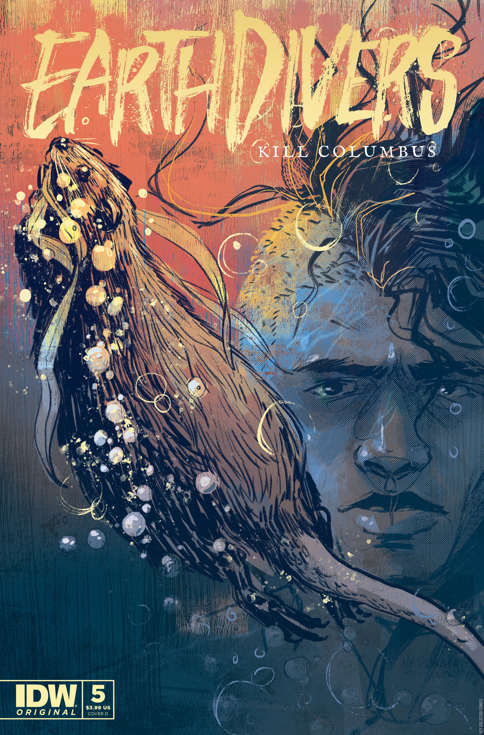 Variant Cover for Earthdivers #5