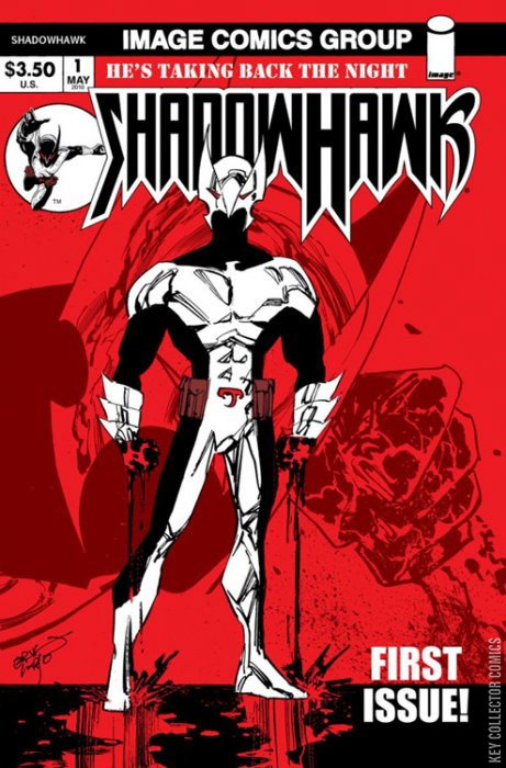 Shadowhawk 1 Variant Published May 2010 Key Collect