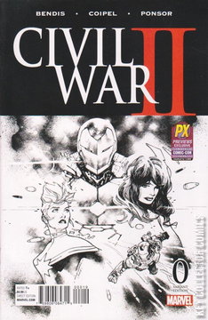 Variant Cover for Civil War II #0