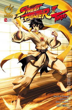 Variant Cover for Street Fighter II Turbo #11