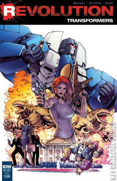 Variant Cover for Transformers: Revolution #1