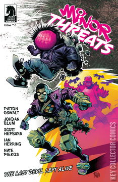 Variant Cover for Minor Threats: The Last Devil Left Alive #3