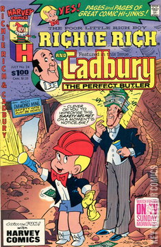 Variant Cover for Richie Rich and Cadbury #24