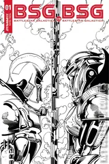 Variant Cover for BSG vs. BSG #1