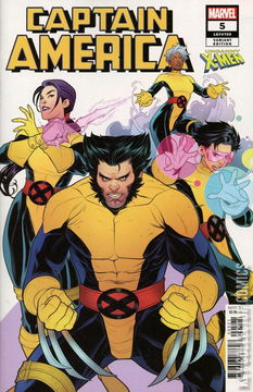 Variant Cover for Captain America #5