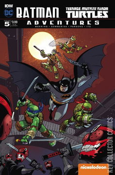 Variant Cover for Batman / Teenage Mutant Ninja Turtles Adventures #5