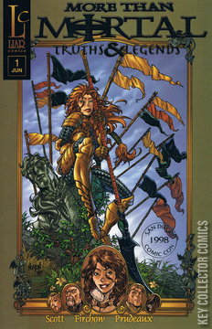 Variant Cover for More Than Mortal: Truths & Legends #1