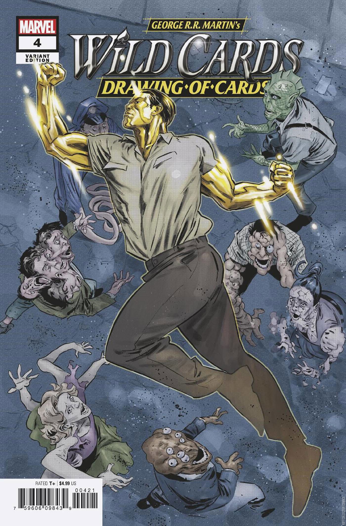 Variant Cover for Wild Cards: The Drawing of Cards #4