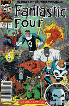Variant Cover for Fantastic Four #349