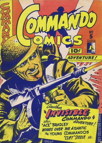 Commando Comics #5 Published May 1943 | Key Collector