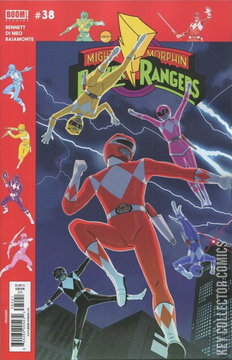 Variant Cover for Mighty Morphin Power Rangers #38