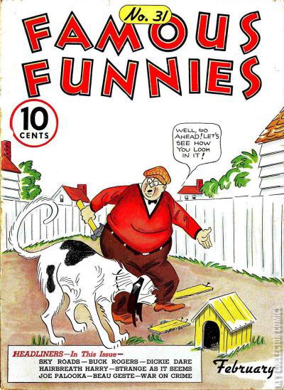 Famous Funnies # 134 (Eastern high quality Color Printing Co., 1945)