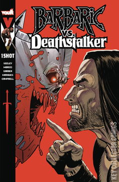 Variant Cover for Barbaric vs. Deathstalker #1