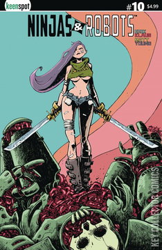 Variant Cover for Ninjas & Robots #10