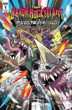 Variant Cover for Teenage Mutant Ninja Turtles: Bebop & Rocksteady Hit the Road #1