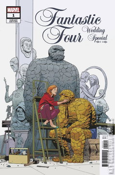 Variant Cover for Fantastic Four: Wedding Special #1