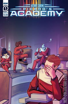 Variant Cover for Star Trek: Picard's Academy #1