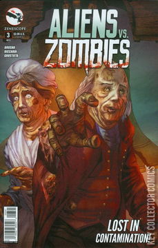 Variant Cover for Aliens vs. Zombies #3