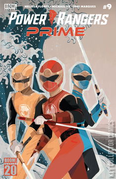 Variant Cover for Power Rangers: Prime #9