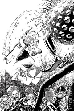 Variant Cover for Mars Attacks / Red Sonja #4