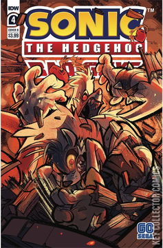 Variant Cover for Sonic the Hedgehog: Bad Guys #4