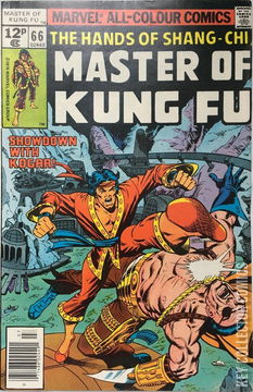 Variant Cover for Master of Kung Fu #66