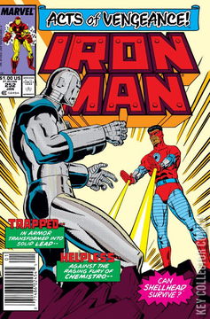 Variant Cover for Iron Man #252