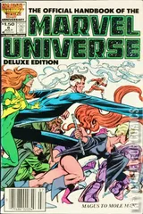 Cover for The Official Handbook of the Marvel Universe - Deluxe Edition #8