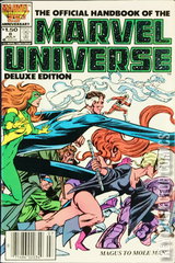 Variant Cover for The Official Handbook of the Marvel Universe - Deluxe Edition #8