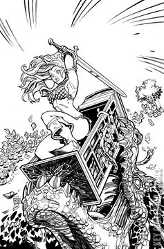 Variant Cover for Sonja Reborn #2