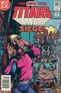 Variant Cover for New Teen Titans #35