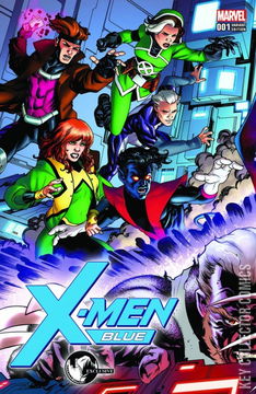 Variant Cover for X-Men: Blue #1