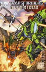 Cover for Transformers: Nefarious #4