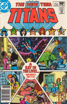 Variant Cover for New Teen Titans #8