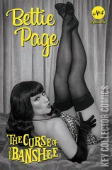 Variant Cover for Bettie Page: The Curse of the Banshee #4
