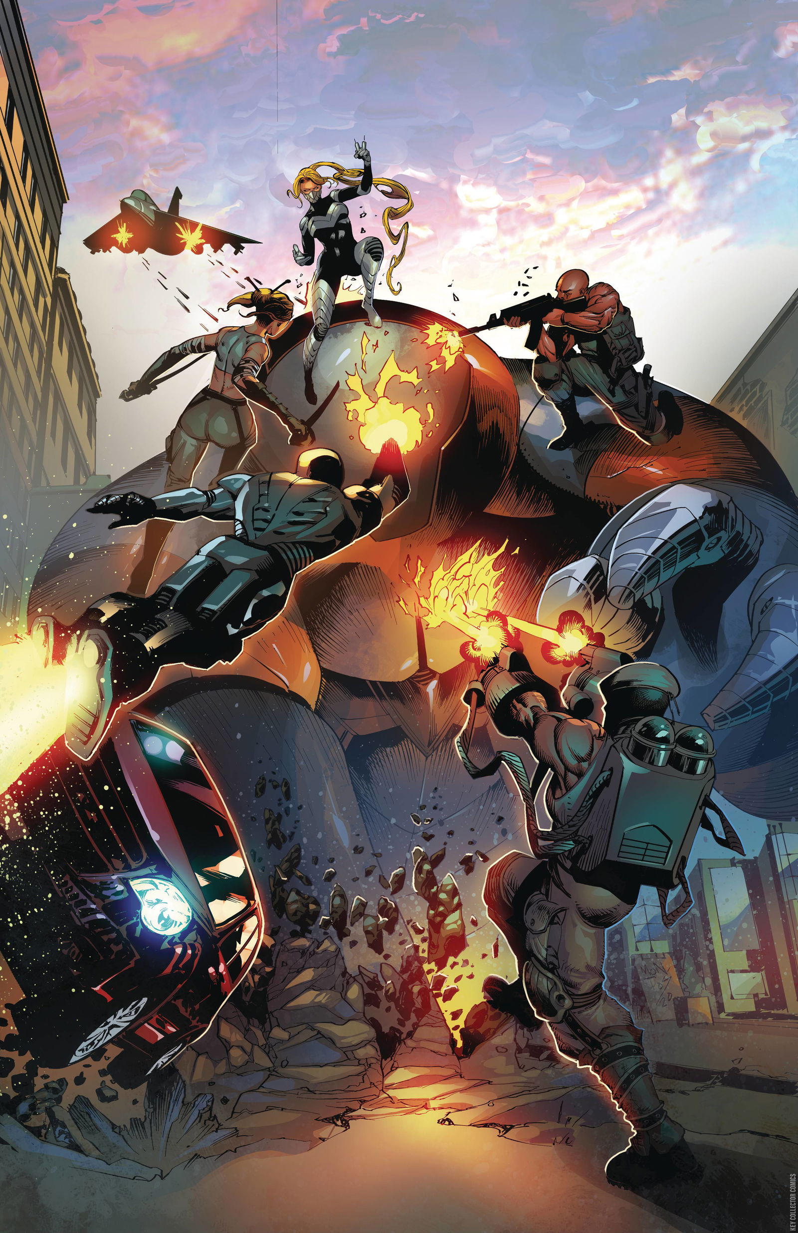 Variant Cover for Chess: City of Heroes