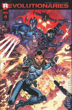 Variant Cover for Revolutionaries #4