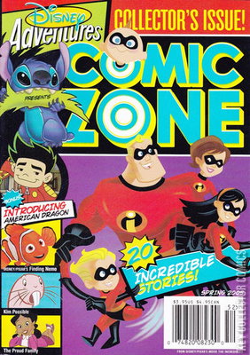 Disney Adventures Comic Zone