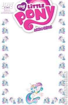 Variant Cover for My Little Pony: Micro-Series #8