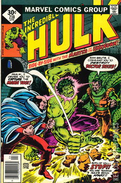 Variant Cover for Incredible Hulk #210