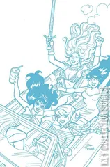 Variant Cover for Red Sonja and Vampirella Meet Betty and Veronica #5