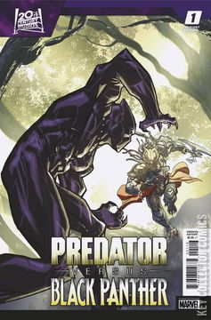 Variant Cover for Predator vs. Black Panther #1