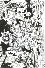 Variant Cover for Teenage Mutant Ninja Turtles #100
