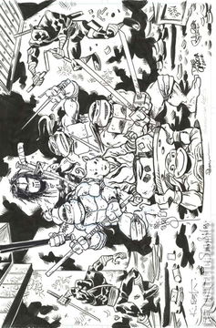 Variant Cover for Teenage Mutant Ninja Turtles #100