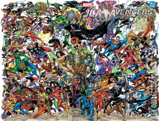 Variant Cover for JLA / Avengers #3