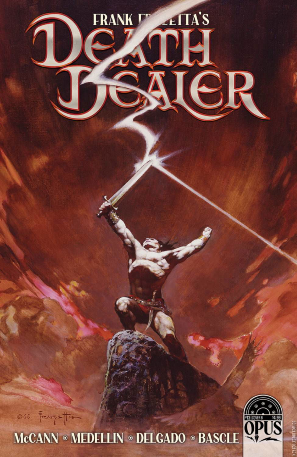 Variant Cover for Frank Frazetta's Death Dealer #13