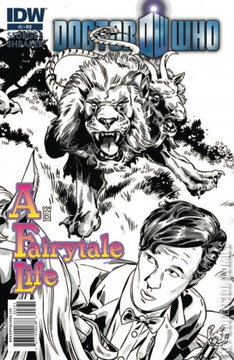 Variant Cover for Doctor Who: A Fairytale Life #3