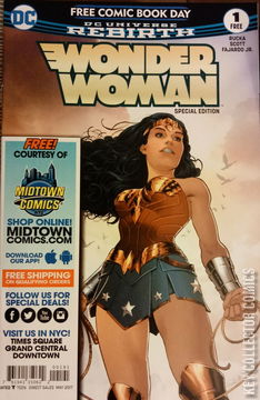 Variant Cover for Free Comic Book Day 2017: Wonder Woman Special Edition #1
